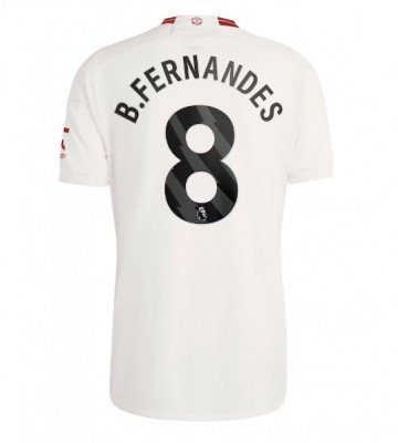Manchester United Bruno Fernandes #8 Tredje trøje 2023-24 Kort ærmer